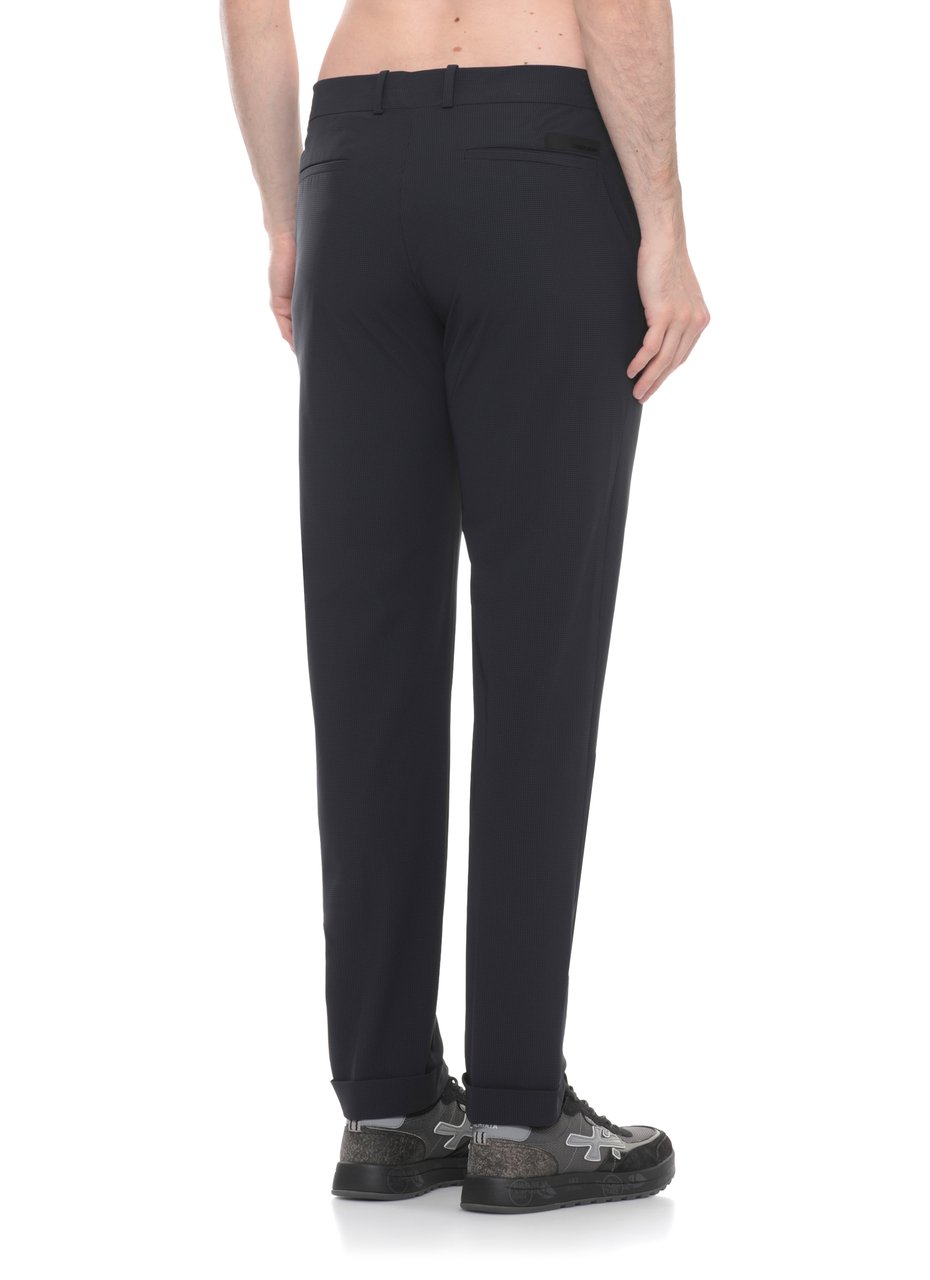 RRD Blue Surflex Micro Pied Straight-Leg Pants Zwart