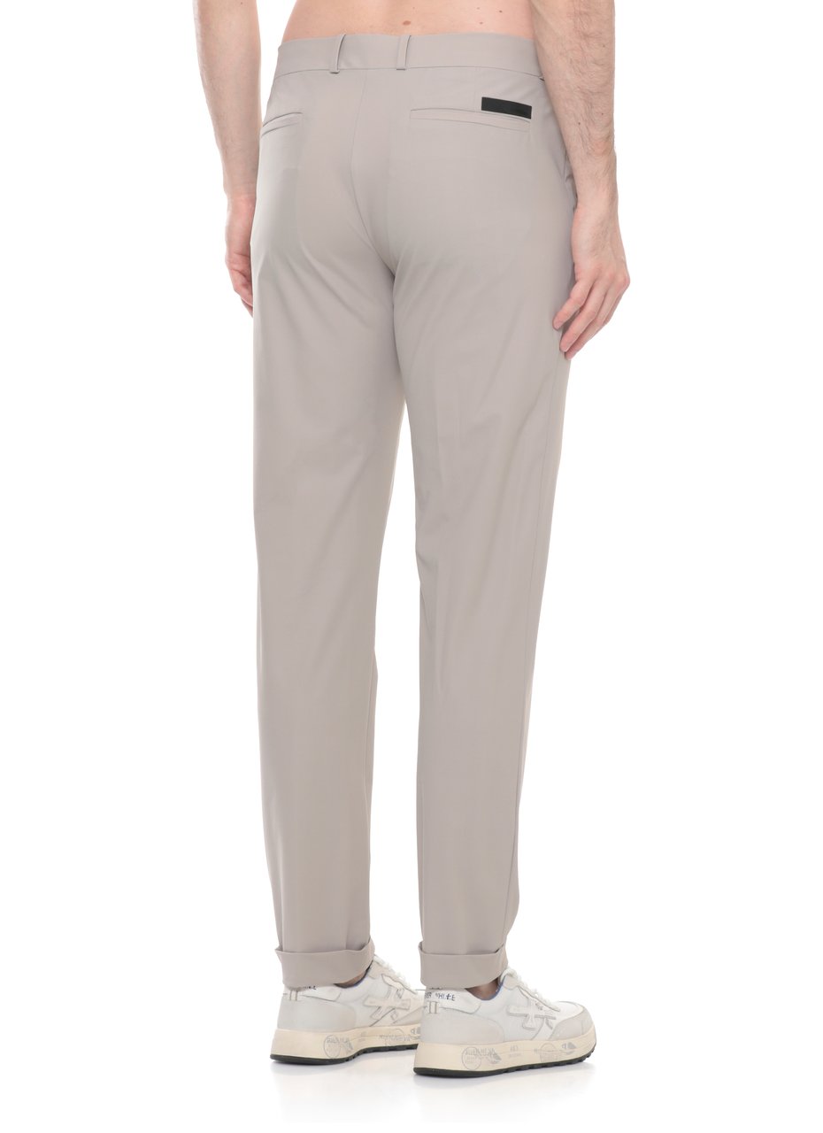 RRD Beige Surflex Micro Chino Straight-Leg Pants Grijs