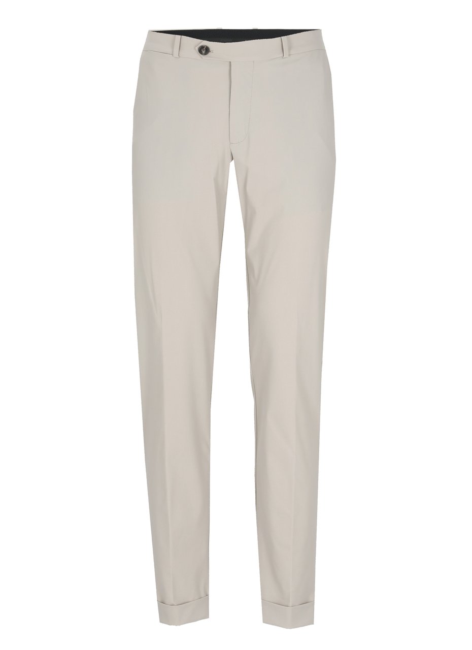 RRD Beige Surflex Micro Chino Straight-Leg Pants Grijs