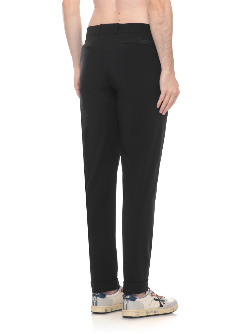 RRD Black Terzilight Chino Straight-Leg Pants Zwart