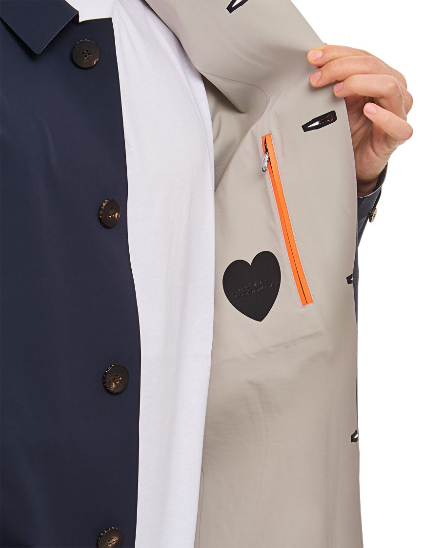 RRD Montecristo Color Dust Trench Blauw