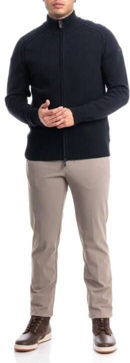 RRD Cotton Plain Zip Blauw