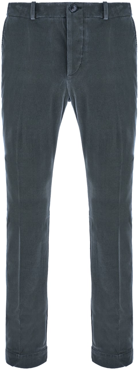 RRD RRD Charcoal corduroy chino pants Zwart
