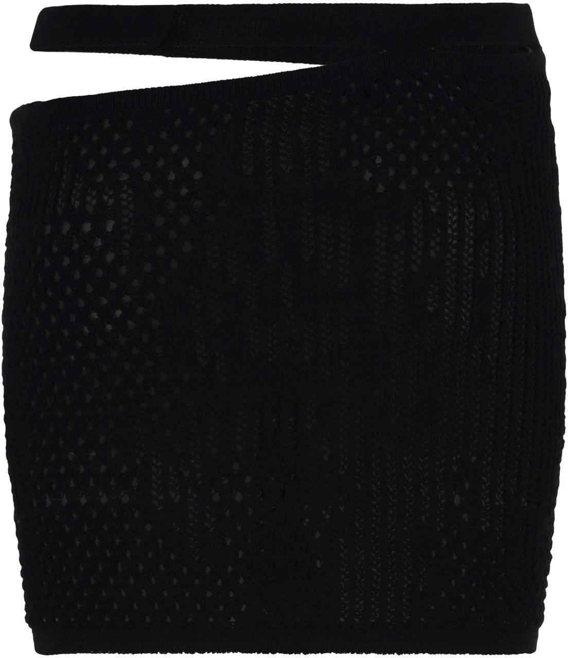 RTA Knitted mini skirt Zwart