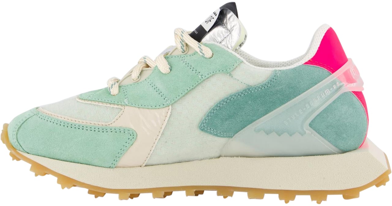 Run Of Dames Pure Sneaker Groen Groen