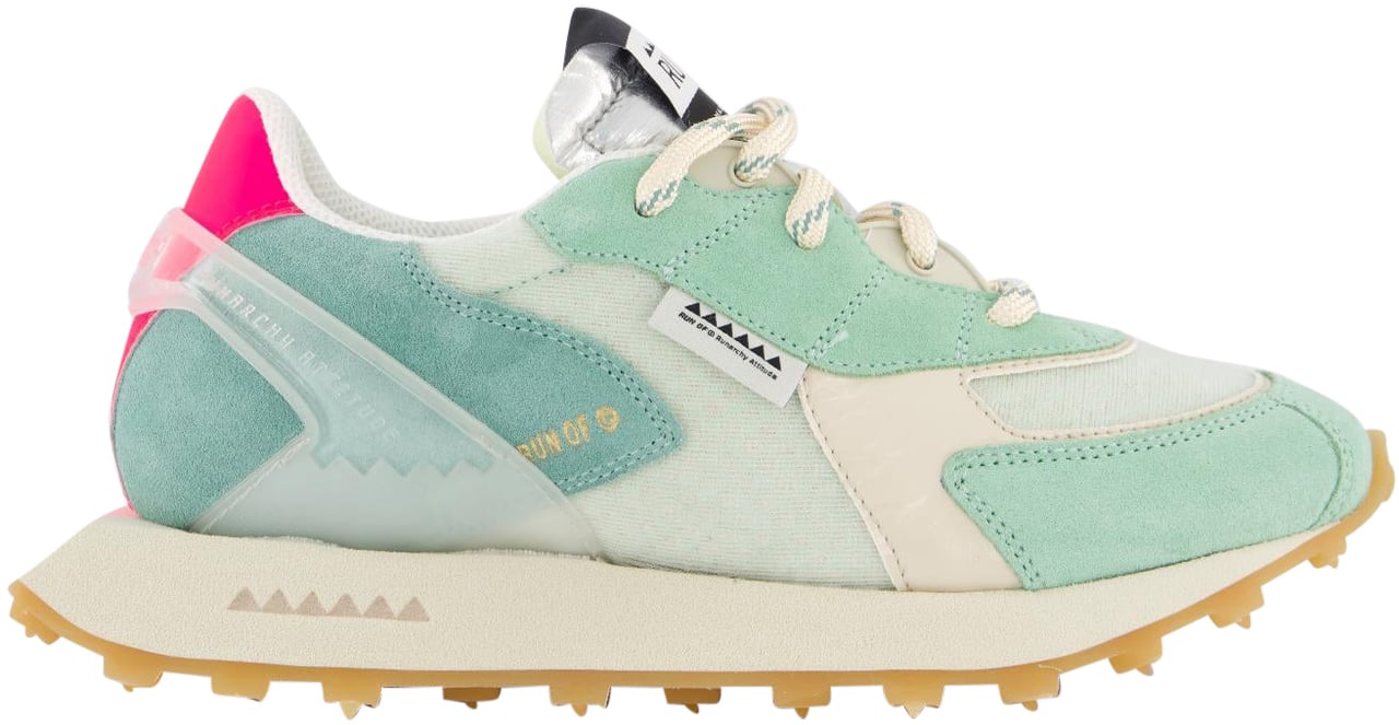 Run Of Dames Pure Sneaker Groen Groen