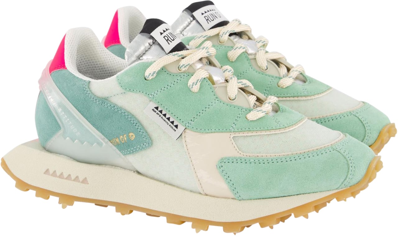 Run Of Dames Pure Sneaker Groen Groen