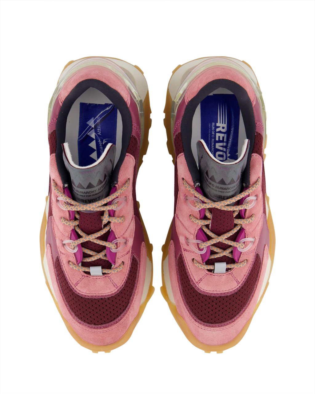 Run Of Dames Revolt Sneaker Roze Roze