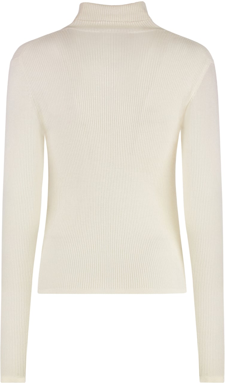 Sablyn Belle Cashmere turtleneck pullover Neutraal