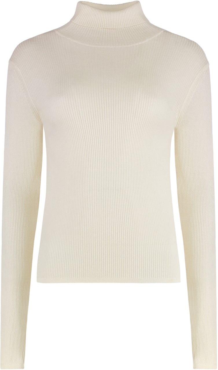 Sablyn Belle Cashmere turtleneck pullover Neutraal