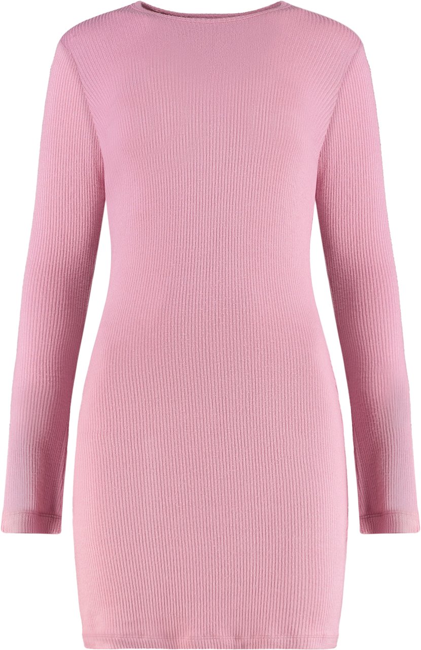 Sablyn Kelly Knitted dress Roze