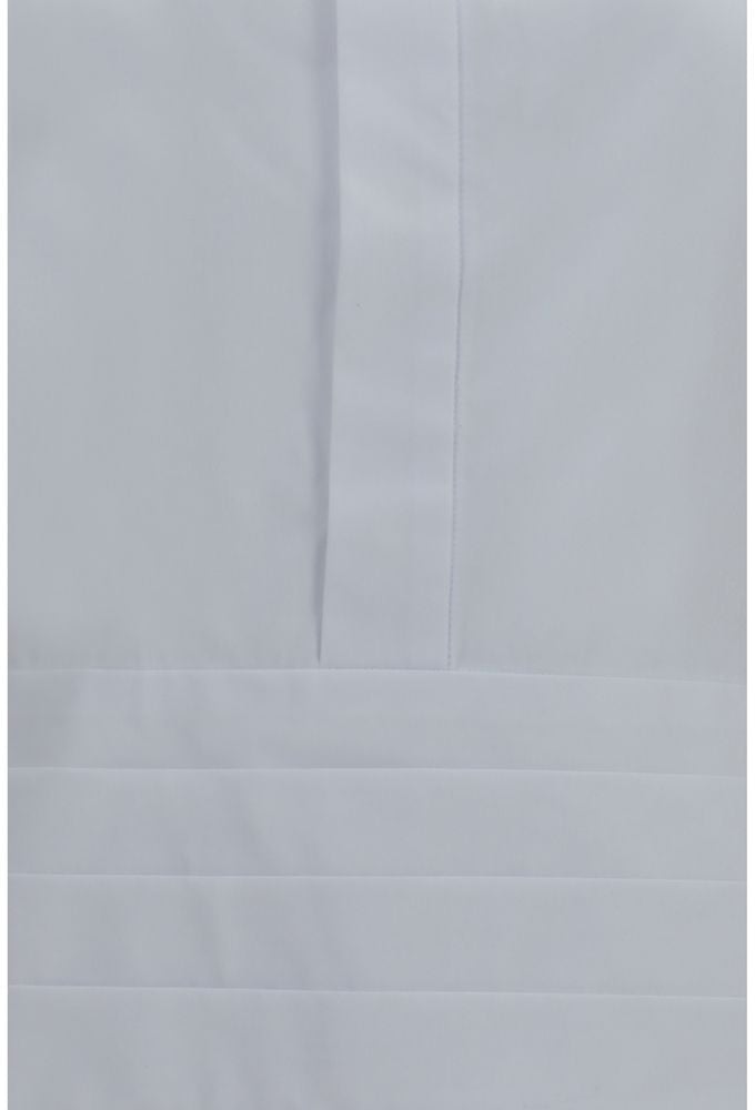Sacai White Cotton Dress Shirt Wit