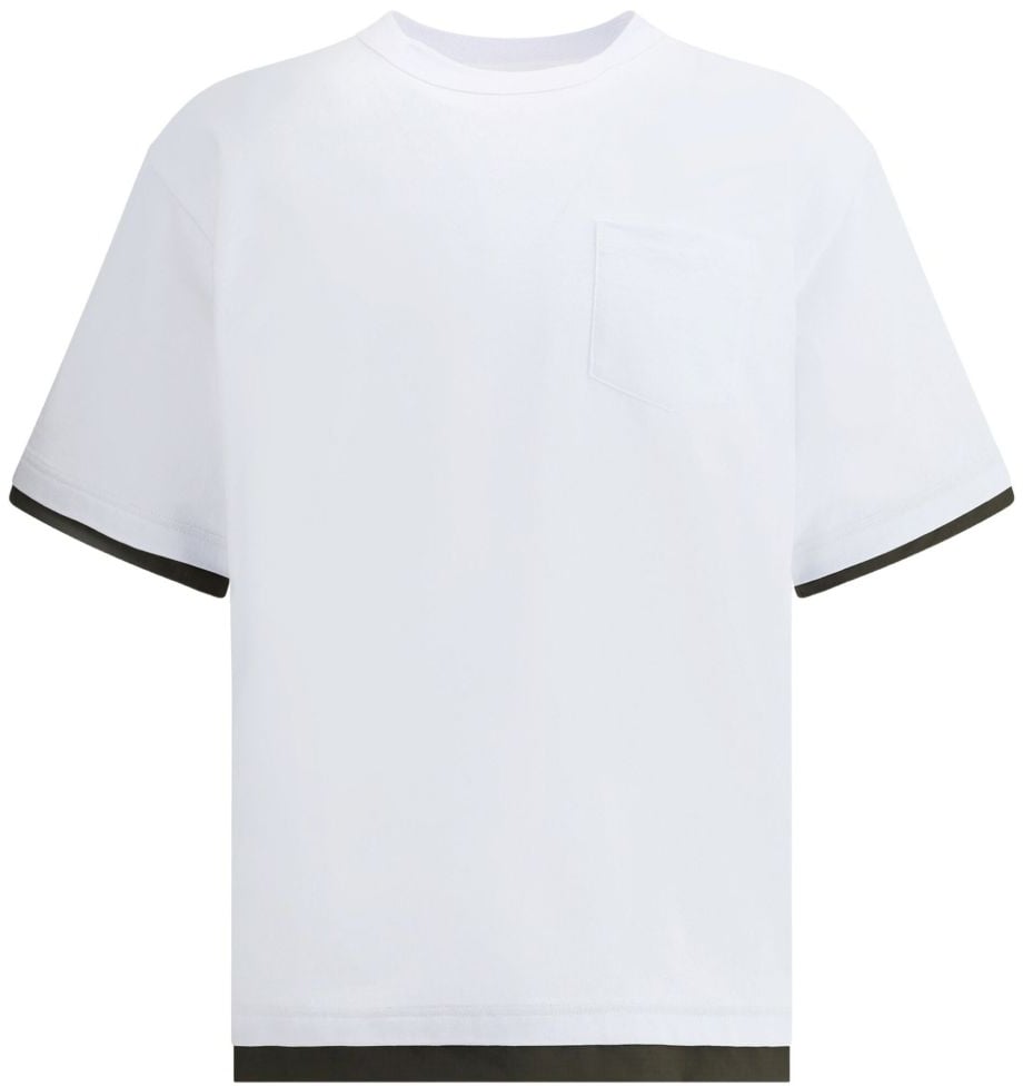 Sacai T-Shirts And Polos White Wit