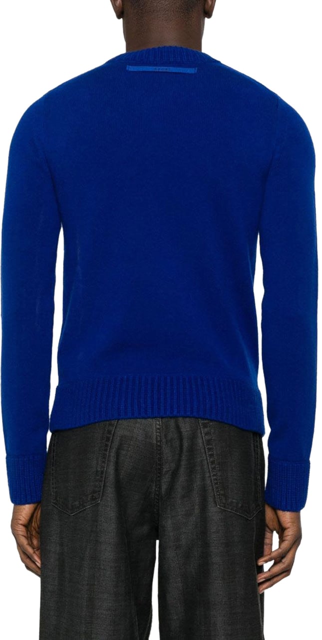 Sacai Sweaters Blue Blauw