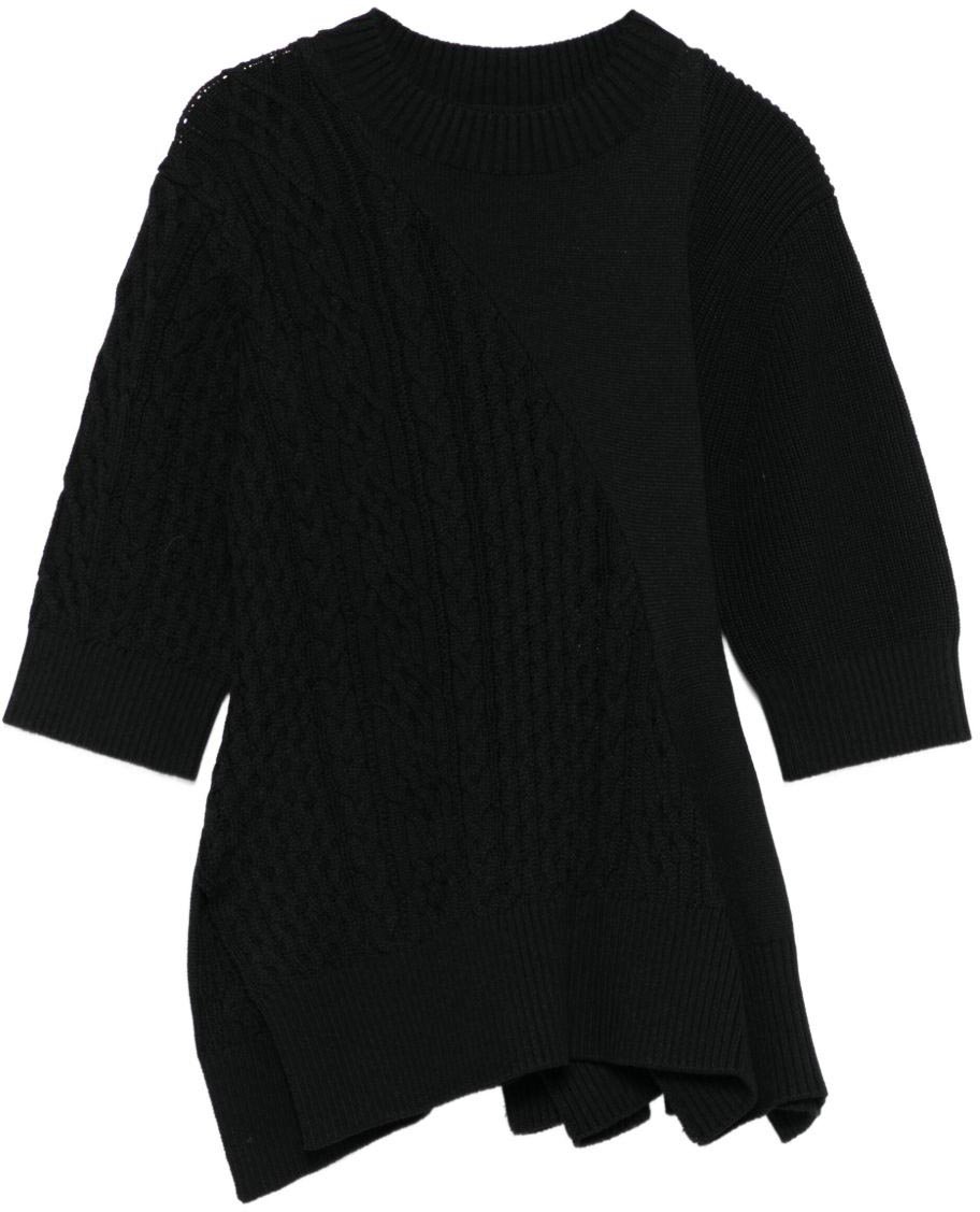 Sacai Sweaters Black Zwart