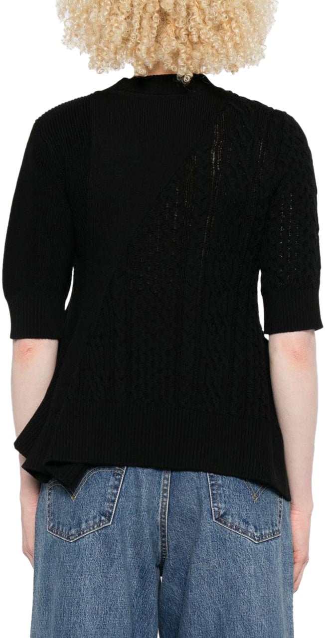 Sacai Sweaters Black Zwart