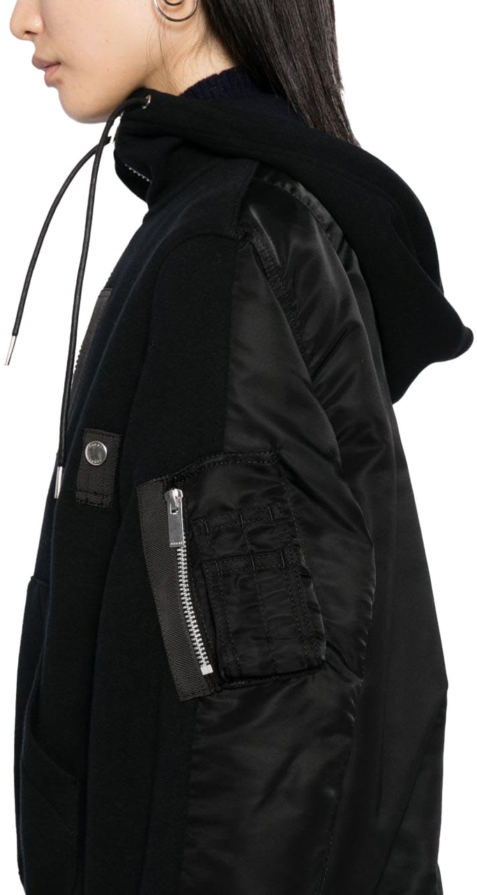 Sacai Sweaters Black Zwart
