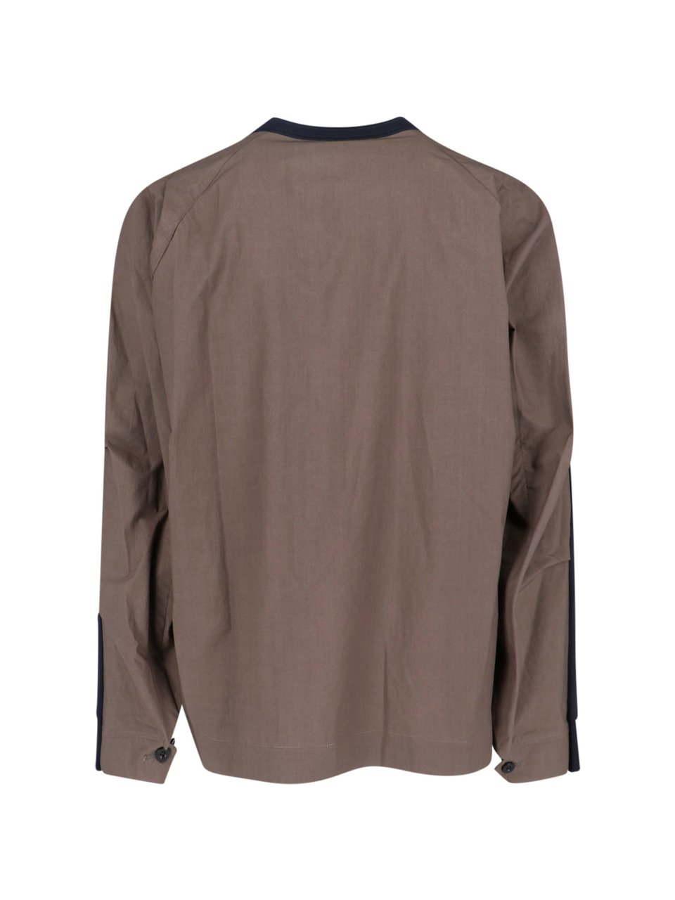 Sacai Minimalist White T-Shirt With Classic Crew Neckline Divers