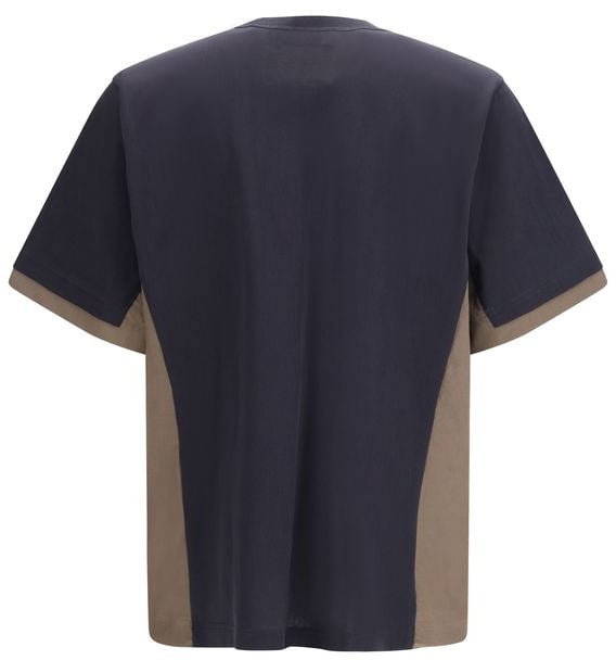 Sacai Black Cotton Sportswear Zwart