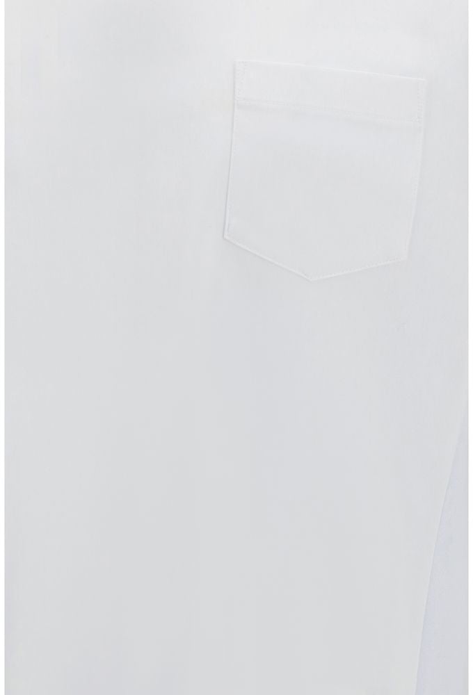 Sacai Sacai White Cotton T-Shirt Wit