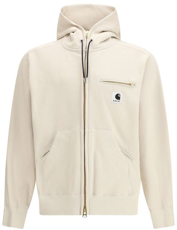 Sacai Sacai Beige Cotton Sweatshirt Beige
