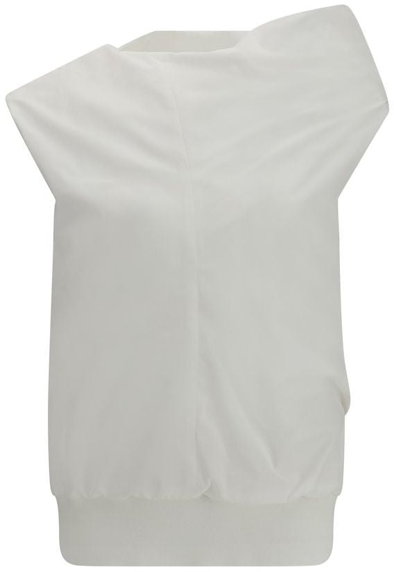 Sacai Sacai White Polyester Sweatshirt Wit