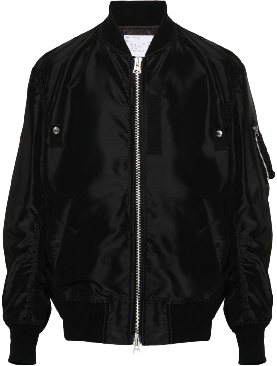 Sacai Coats Black Zwart