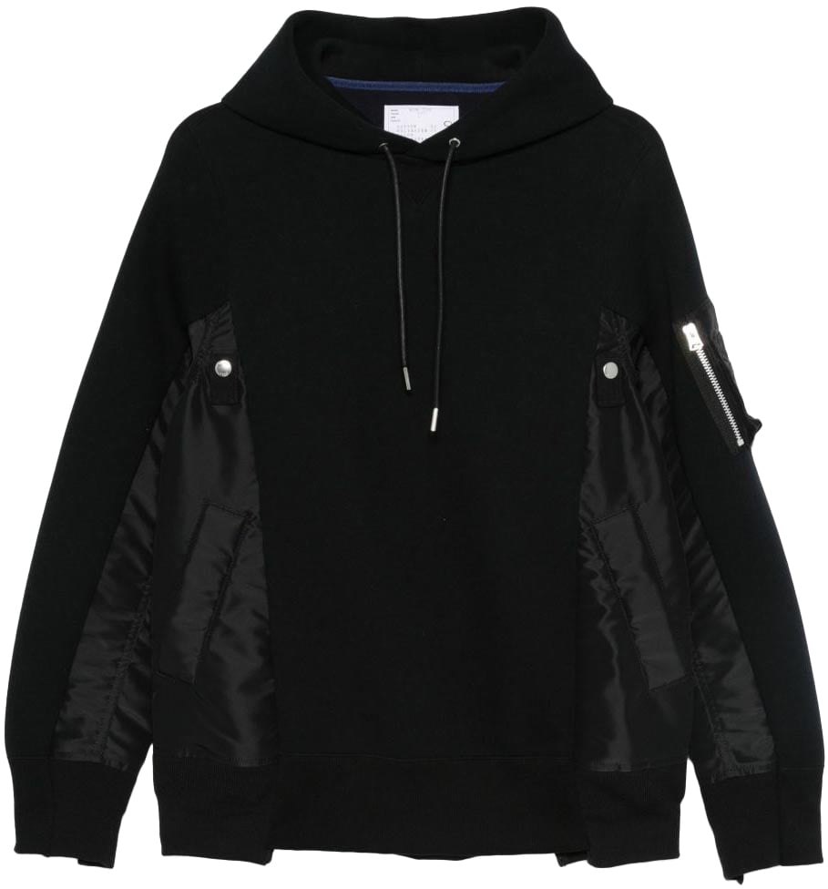Sacai Sweaters Black Zwart