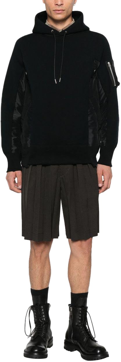 Sacai Sweaters Black Zwart