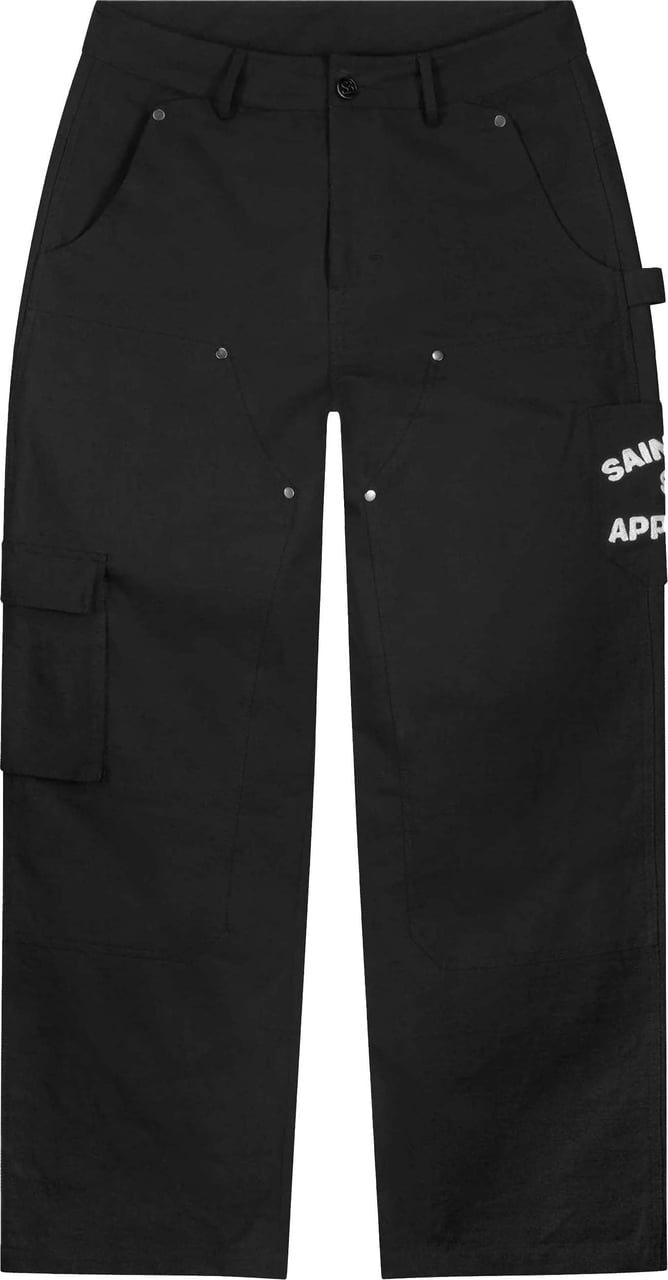 Saint Blanc Double Knee Carter Pants Zwart