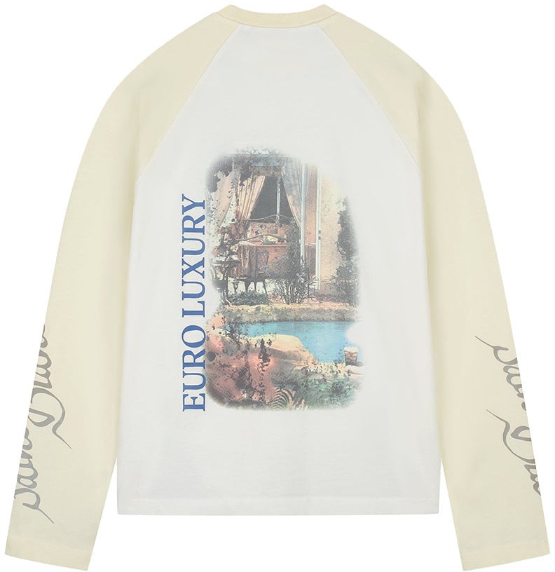 Saint Blanc Euro Luxury Raglan Longsleeve Wit