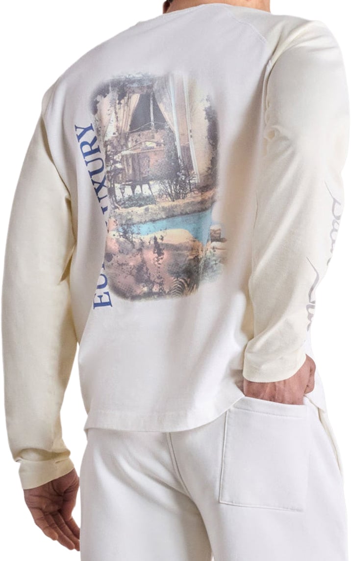 Saint Blanc Euro Luxury Raglan Longsleeve Wit