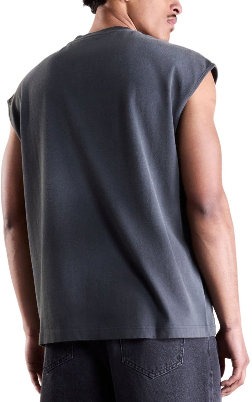Saint Blanc Euro Luxury Sleeveless T-Shirts Zwart