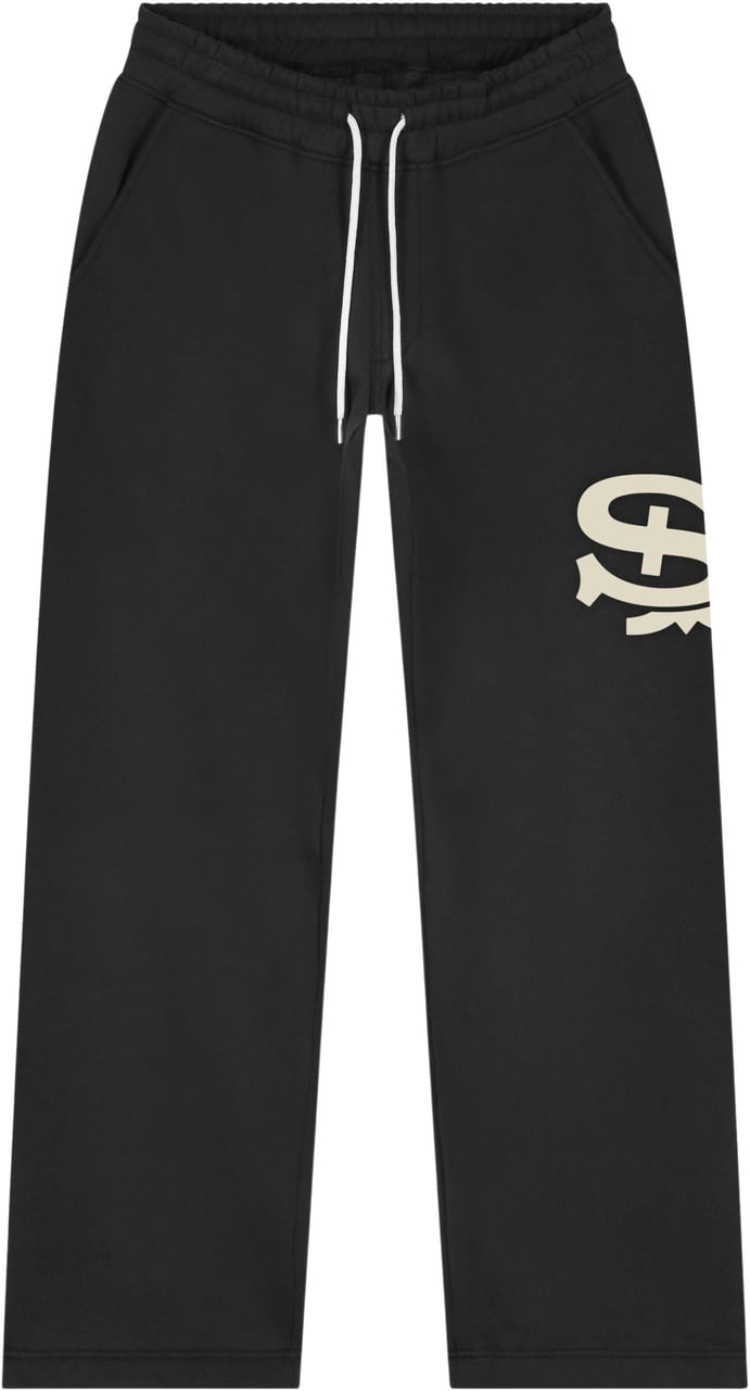Saint Blanc Interlock Loose Jogger Zwart