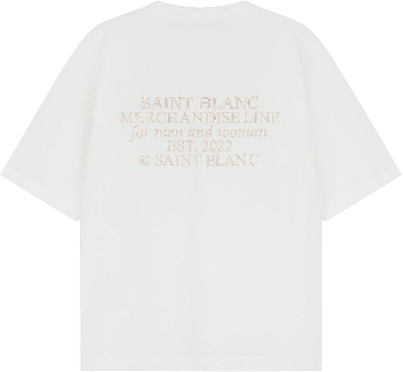 Saint Blanc M/F T-Shirt Wit