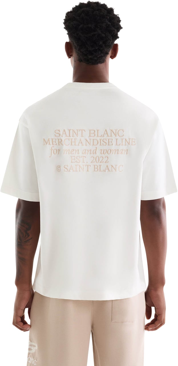 Saint Blanc M/F T-Shirt Wit