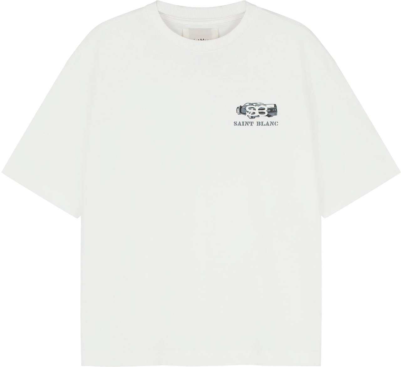 Saint Blanc Signature Garage T-Shirt Wit