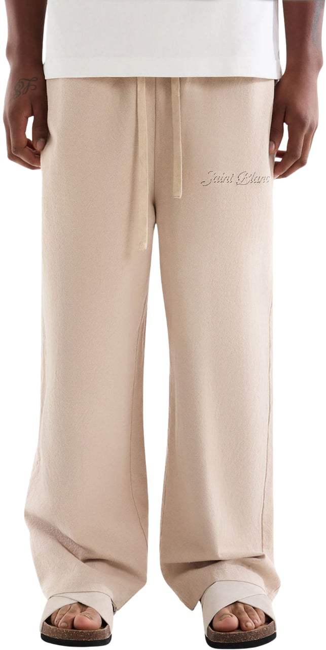Saint Blanc Stitched Broek Grijs