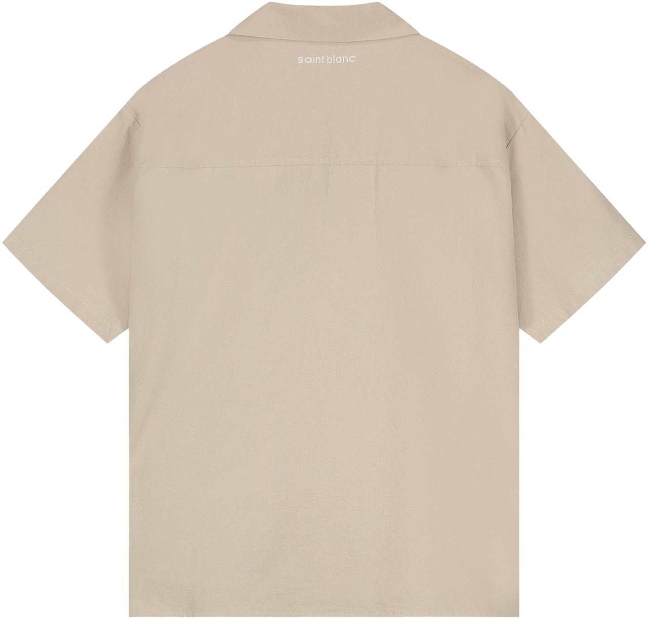 Saint Blanc Paneled T-Shirt Grijs