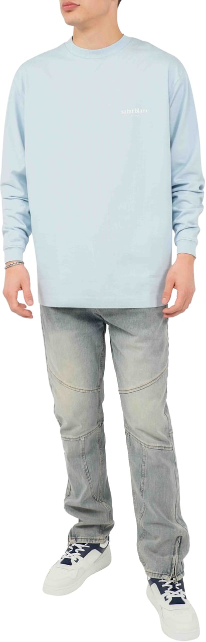 Saint Blanc Long Sleeve Baby Blue Blauw