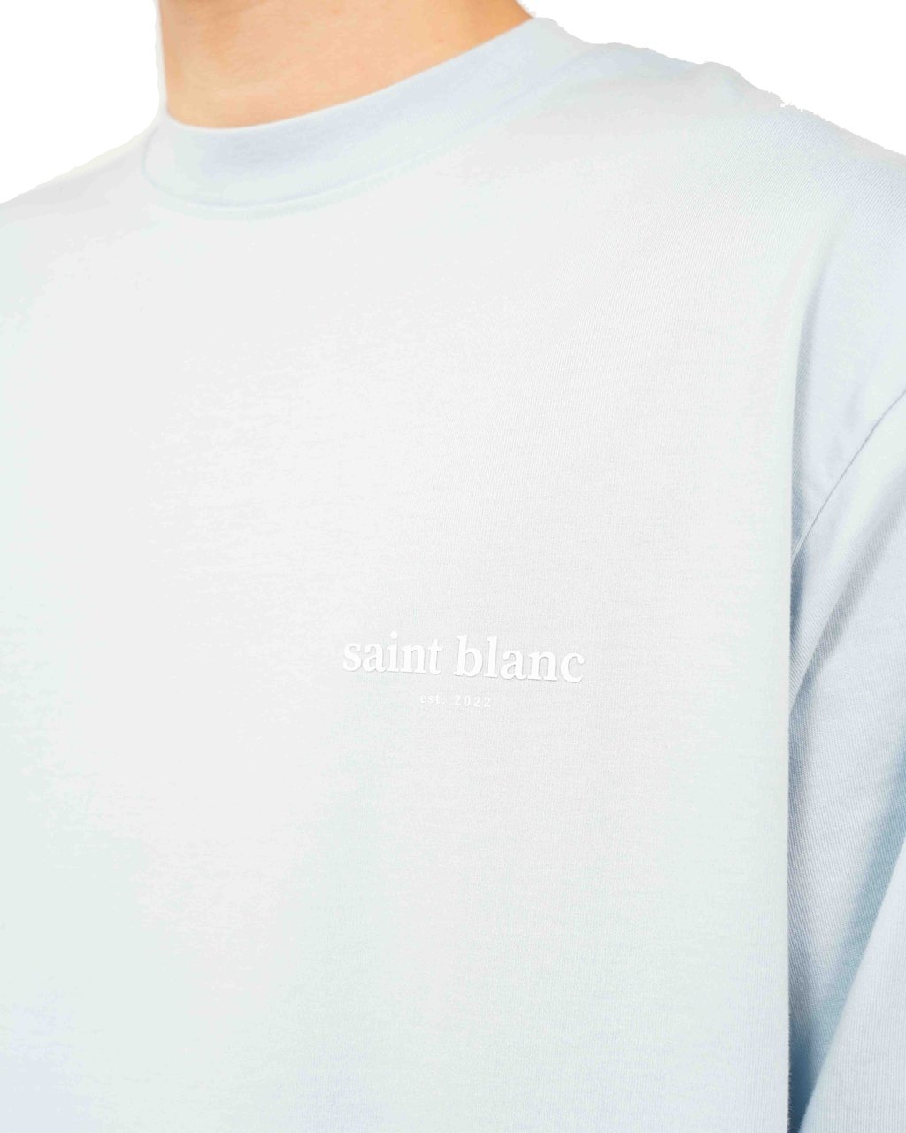 Saint Blanc Long Sleeve Baby Blue Blauw