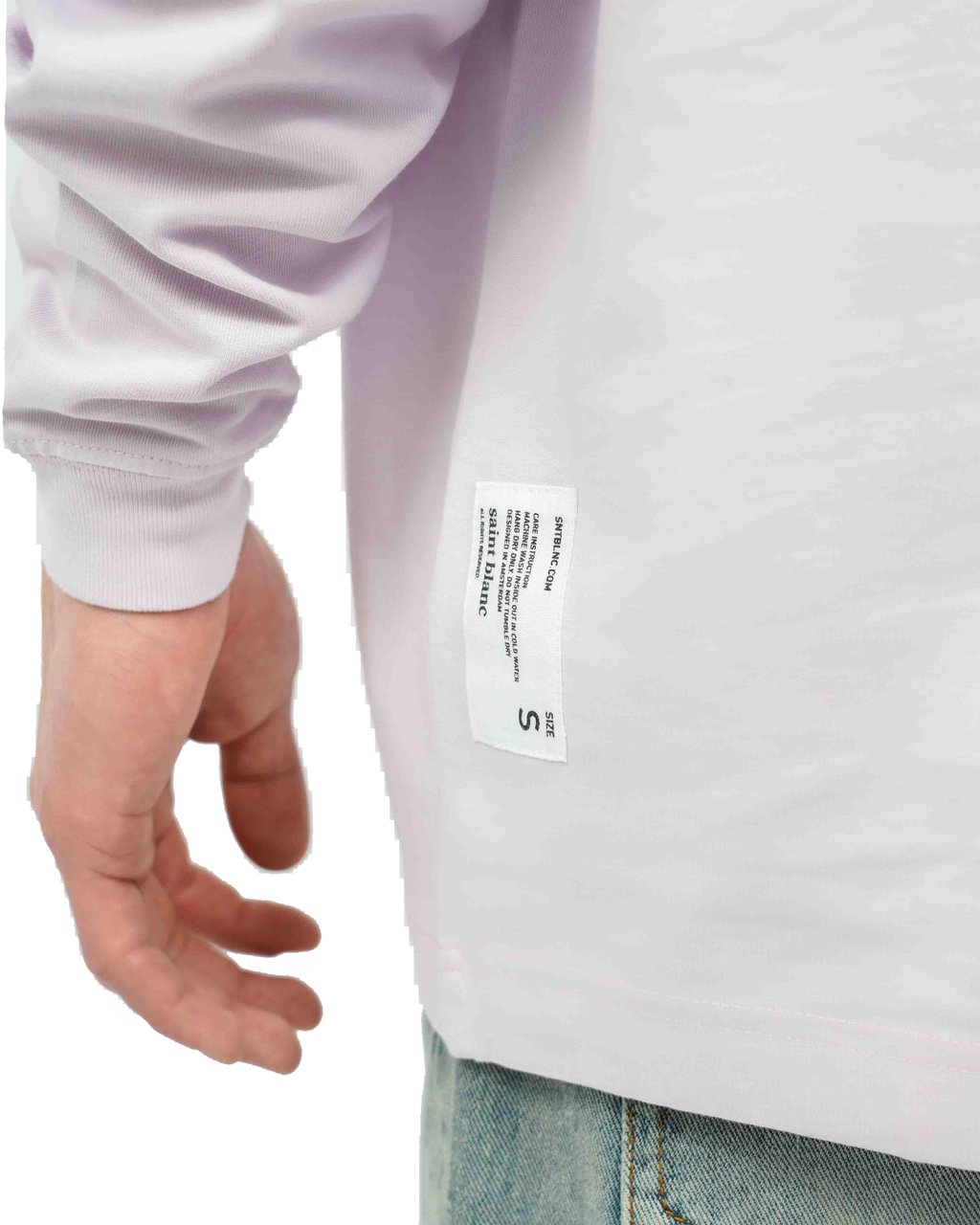 Saint Blanc Long Sleeve Purple Paars