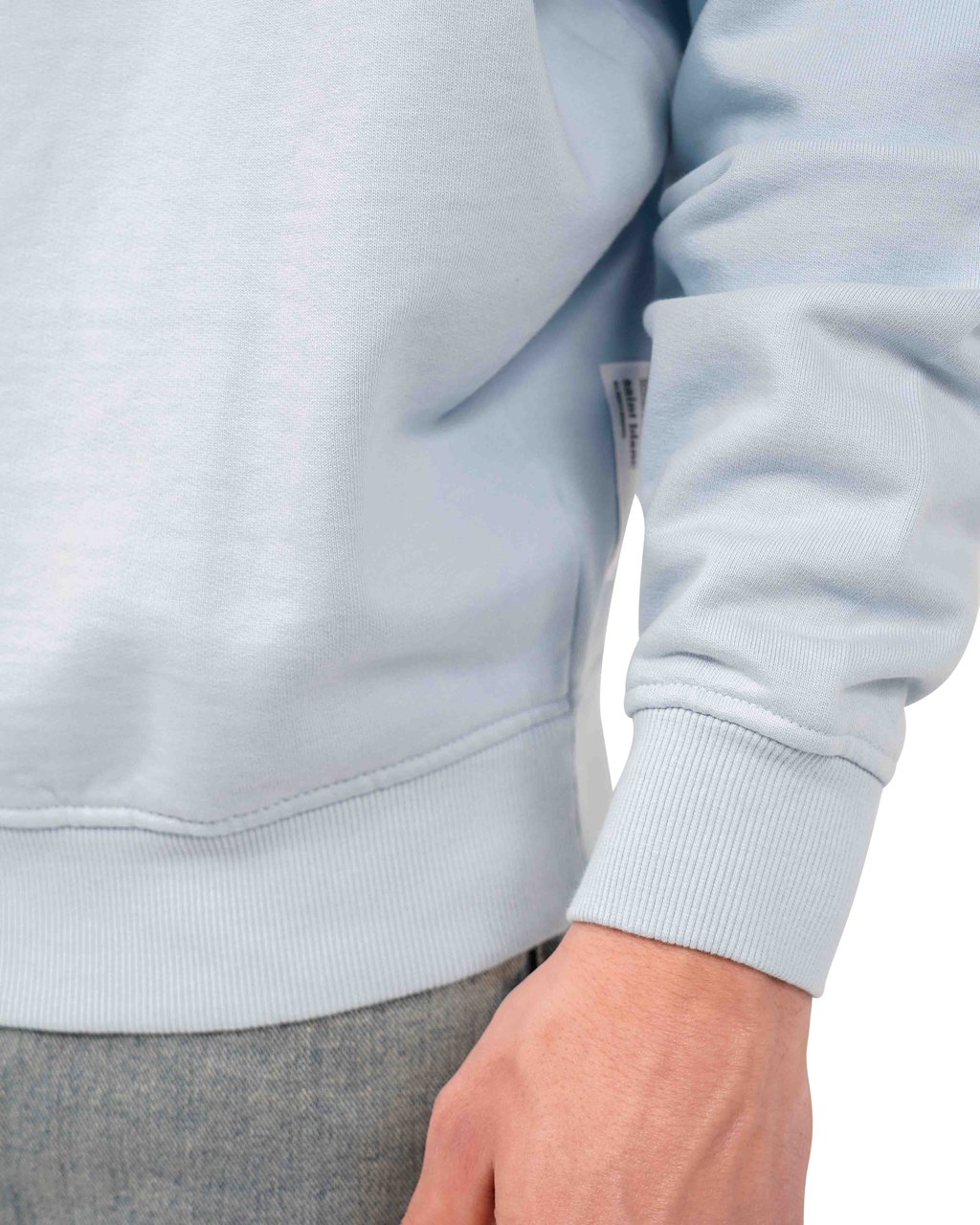 Saint Blanc Sweater Baby Blue Blauw