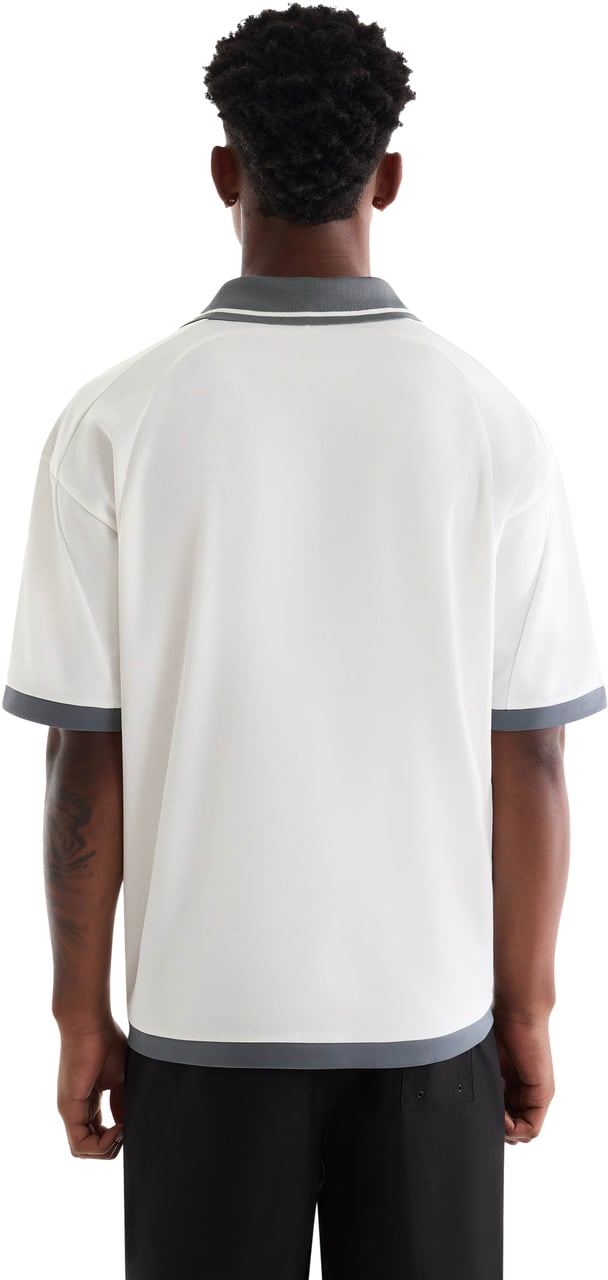 Saint Blanc Interlock Jersey T-Shirt Wit