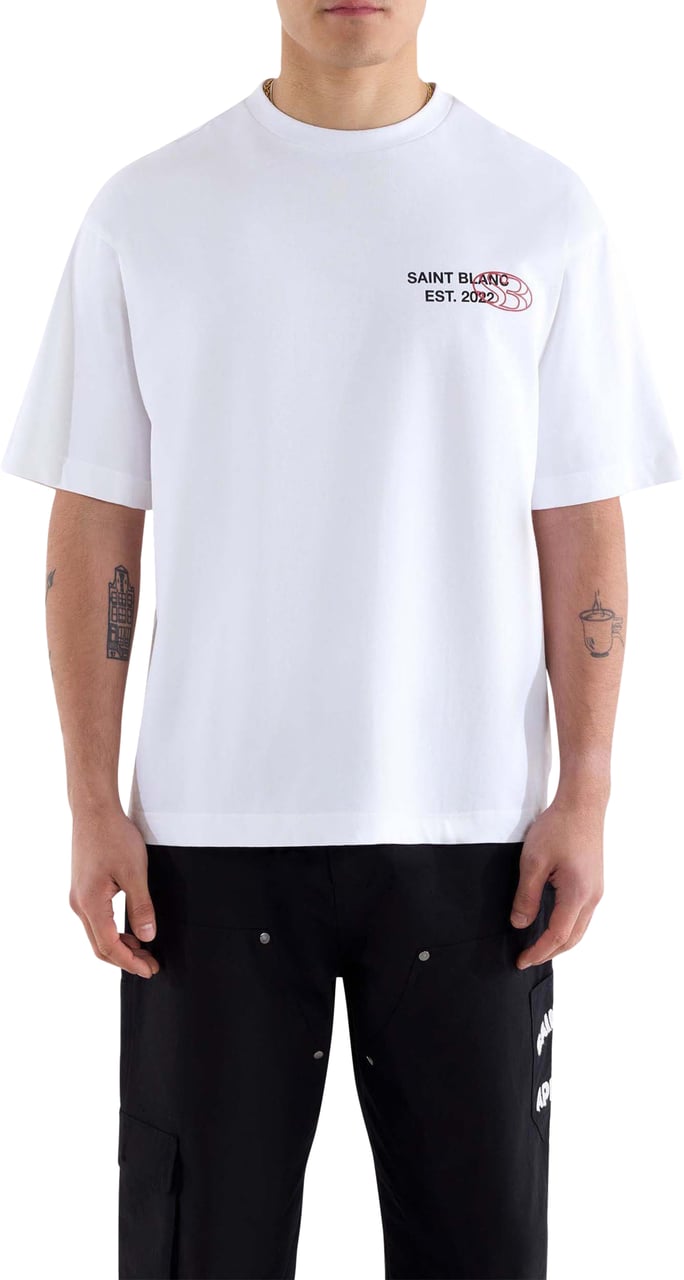 Saint Blanc Uptown T-Shirt Wit
