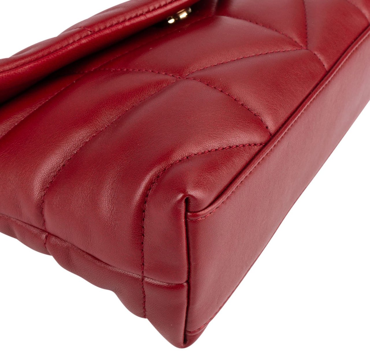 Saint Laurent Saint Laurent Quilted Leather Small Loulou Crossbody Bag Rood
