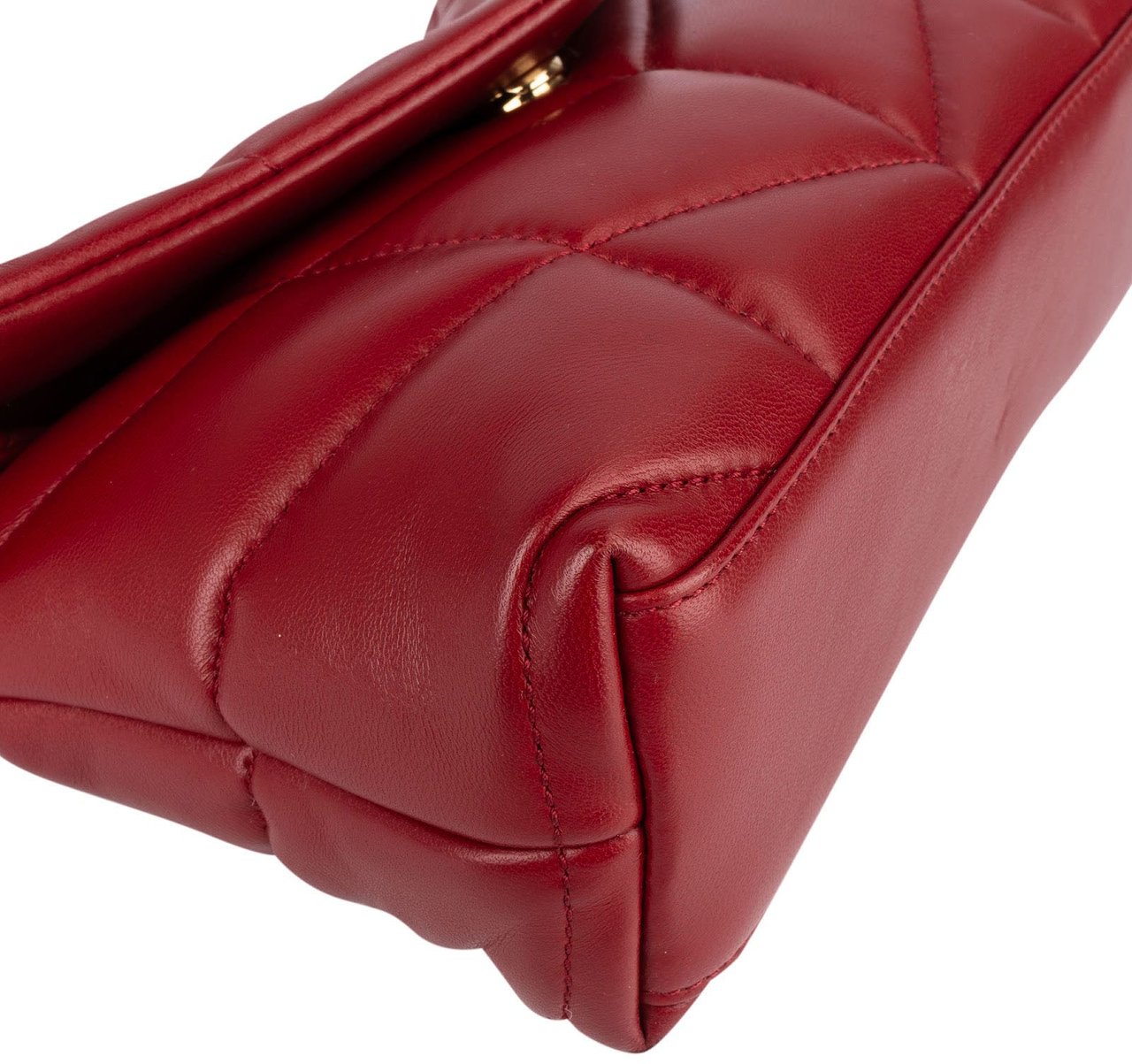 Saint Laurent Saint Laurent Quilted Leather Small Loulou Crossbody Bag Rood