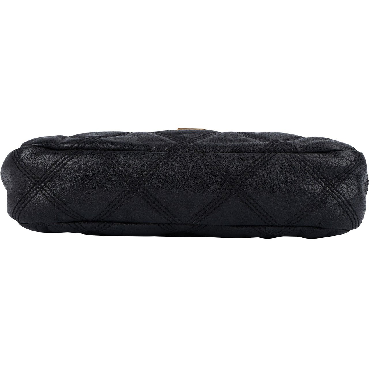 Saint Laurent Black Quilted Leather Becky Crossbody Bag Zwart