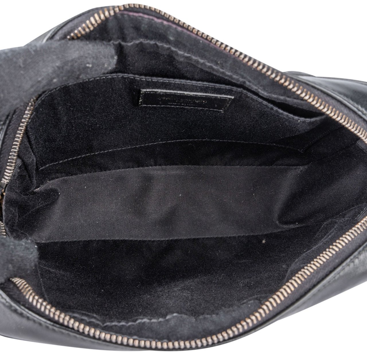 Saint Laurent Saint Laurent Quilted Leather Lou Camera Crossbody Bag Zwart