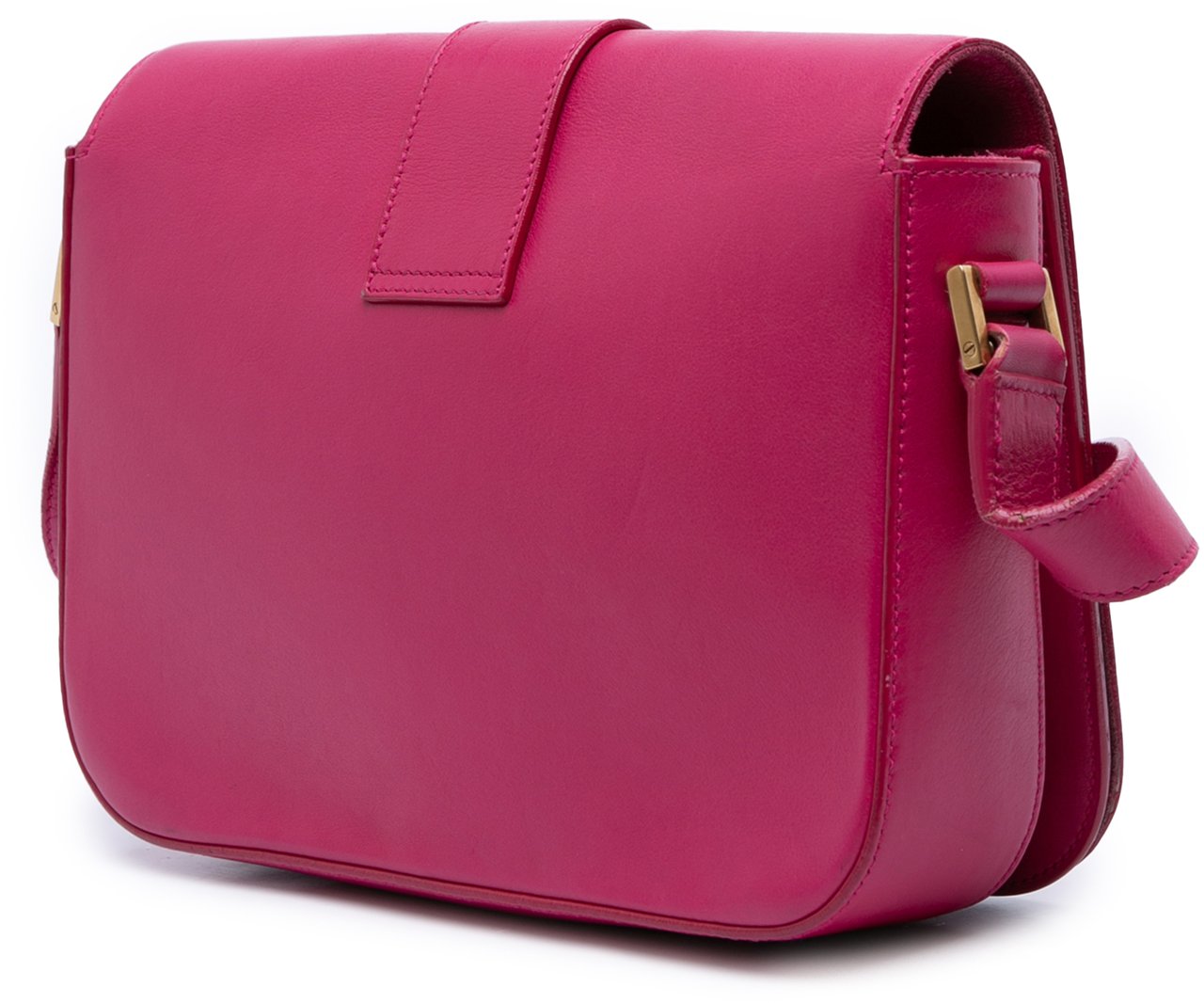 Saint Laurent Leather Chyc Y Ligne Crossbody Roze